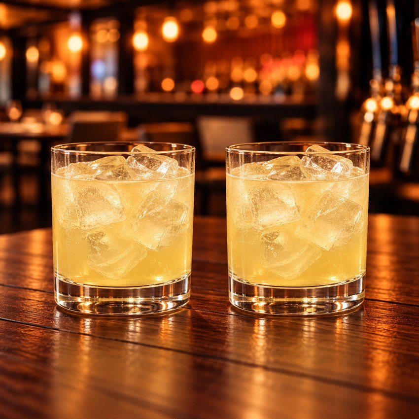 John Collins — dos vasos iguales, 2 por 1