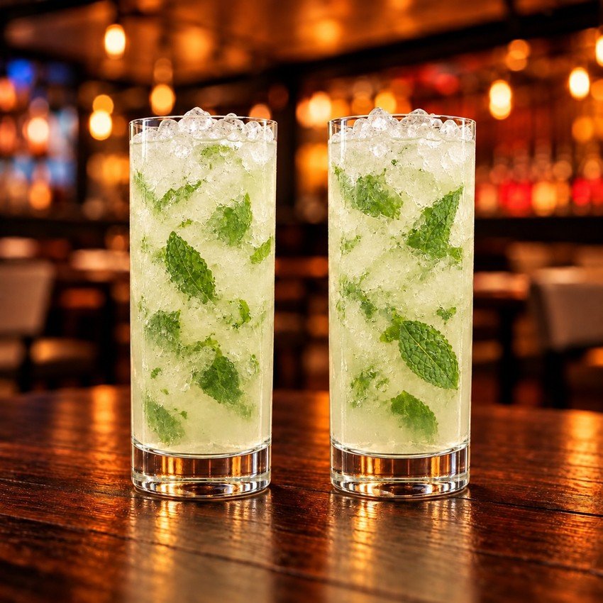 Mojito Cubano — dos vasos iguales, 2 por 1