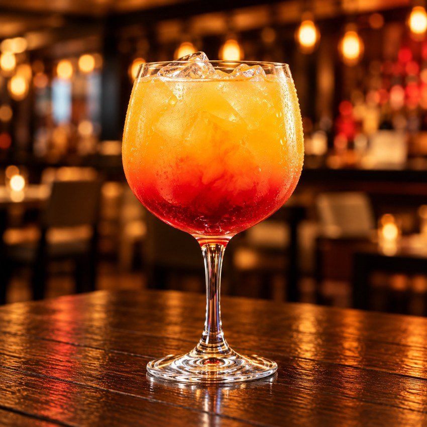 Tequila Sunrise — copón individual